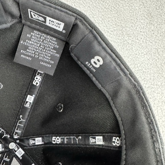 Hat Club‎ Chicago White Sox New Era 59Fifty Hat 8 All Star Game Patches Black - Picture 11 of 11